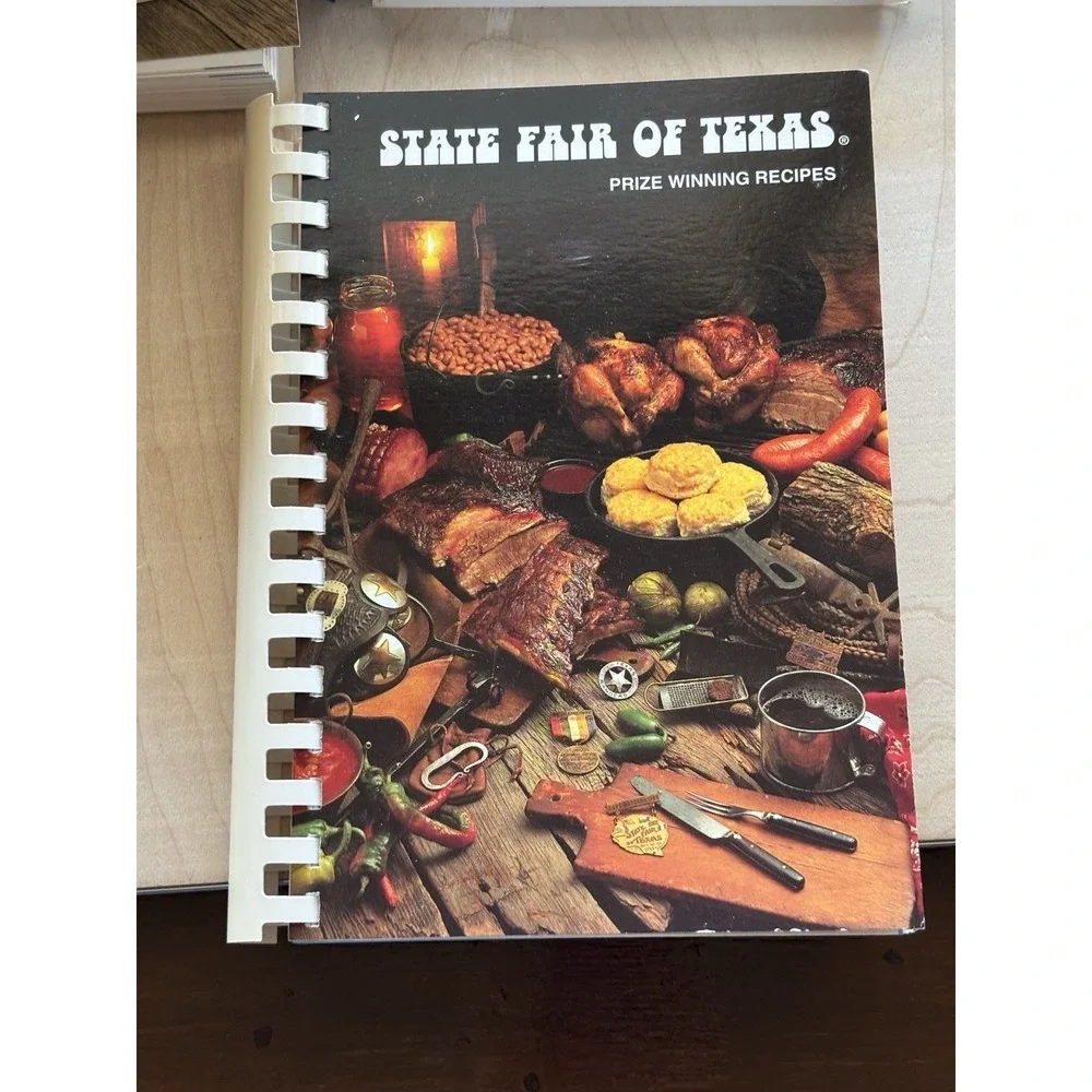 Vtg State Fair of Texas Cook Book LOT of 11 Recipe Collections 1981-1993 Spiral